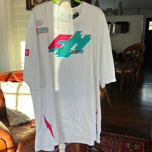 Plus size BORN FLY T SHIRT